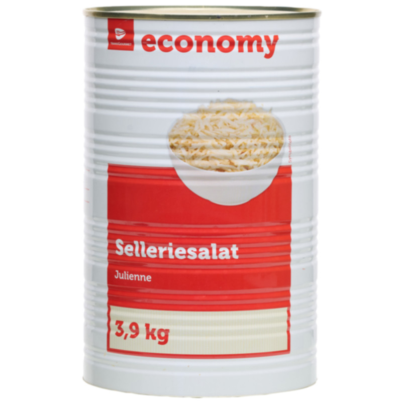 Economy Sellerie Salat Julienne 2,2 kg knackiger Selleriesalat für Beilagen und Buffets